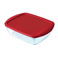 Plat rectangulaire en verre 1 litre Pyrex 215PRCH/7646