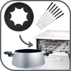 Appareil à Fondue Electrique 6 personnes Tefal EF300010