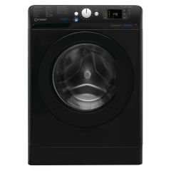 Lave-linge séchant noir 7kg / 6 kg Indesit BDE761682XKFRN