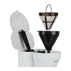 Cafetière à flitre blanche Brandt CAF125W