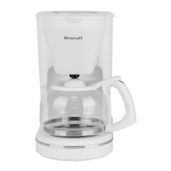 Cafetière à flitre blanche Brandt CAF125W