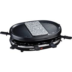 Appareil à raclette 2 en 1 pour 8 personnes H.Koenig RP80