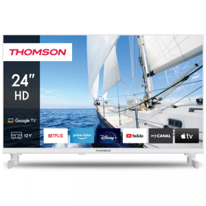 TV Google 60cm 12V blanc Thomson 24HG2S14CW