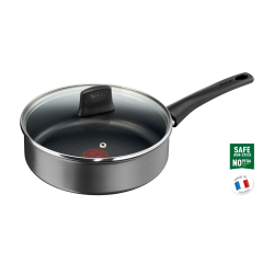 Sauteuse 24 cm + couvercle tous feux dont induction La Recyclée Tefal G2873202