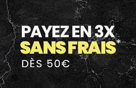 Paiement en 3 fois sans frais